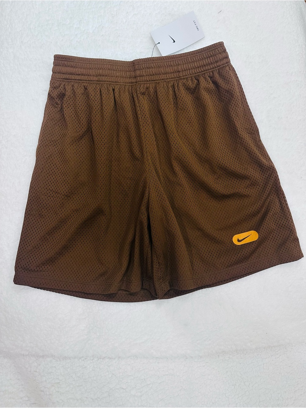 Boys Brown Nike Shorts